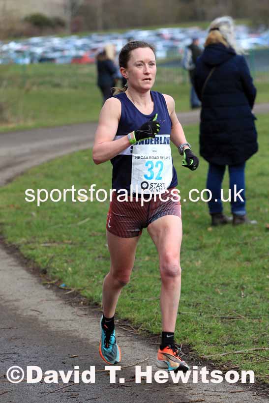 Senior Women and Veteran Women (Over 35s) and Vetreran Men (Over 50s), 2023 NECAA Royal Signals Relays, Hetton le Hole, County Durham. Photo: David T. Hewitson/Sports for All Pics